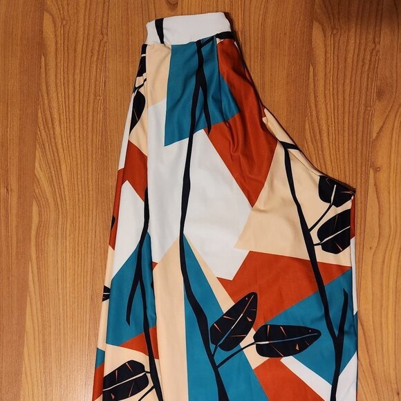 DeMillus Wide Leg Abstract Print Dress Pants || Med || EUC - Picture 11 of 15